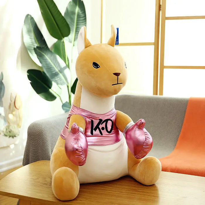 Toy Boxing Kangaroo Action Pink