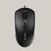 USB Wired Computer Mouse V9 high with black mute