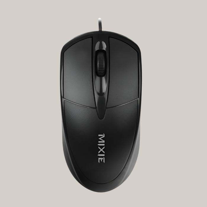 USB Wired Computer Mouse V9 high with black mute