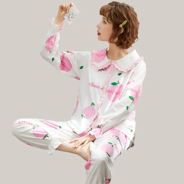 Spring And Autumn Pajamas For Pregnant Women