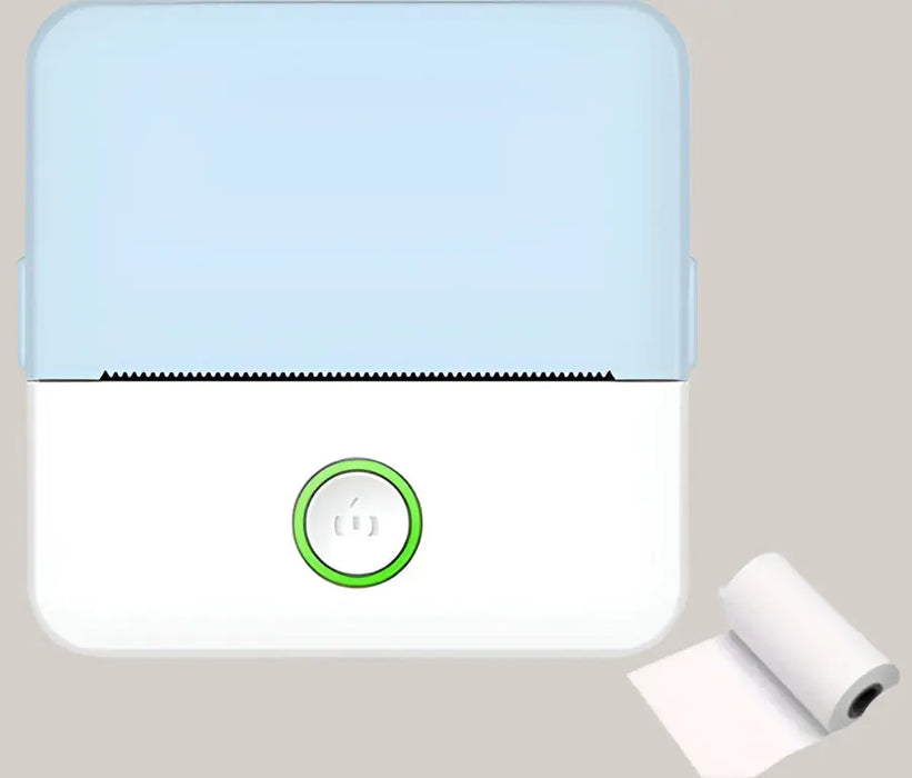 Portable Thermal Printer For Wrong Questions Blue USB