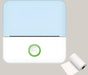 Portable Thermal Printer For Wrong Questions Blue USB