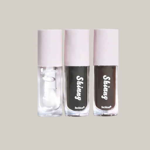 8 mL Shiny Lip Gloss – Clear, Black or Brown