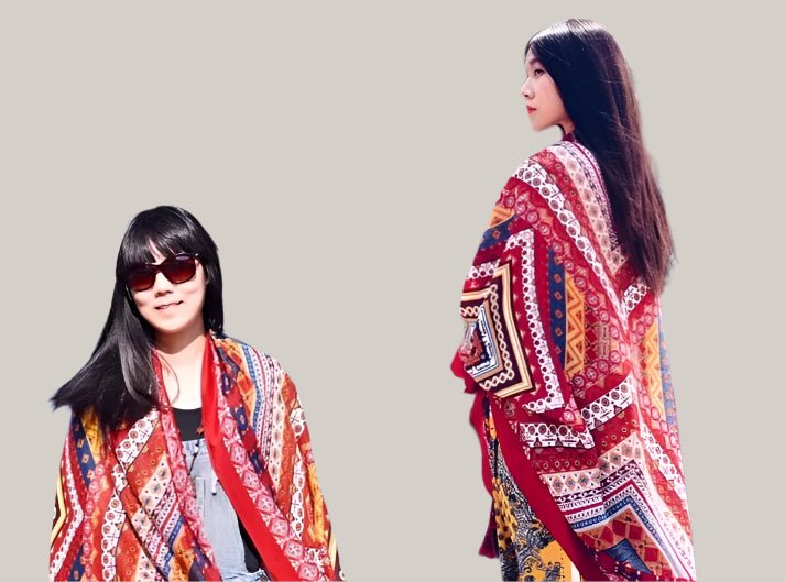 Bohemian Beach Shawl