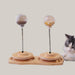 Interactive Cat Treat Dispenser Double
