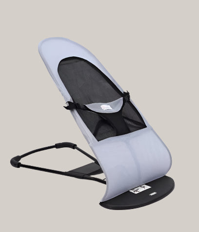 Portable Pet Rocking Chair Double Mesh Gray