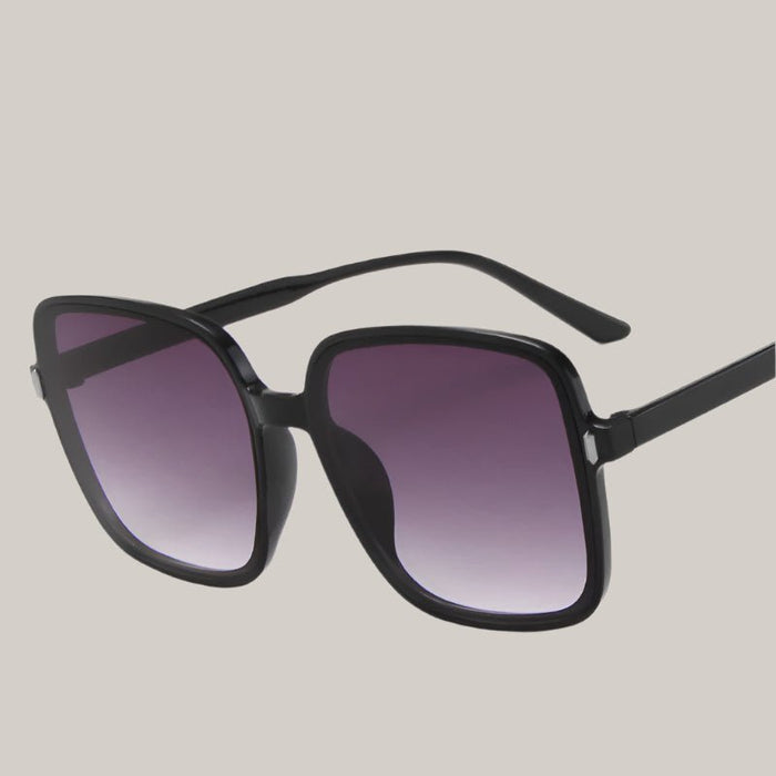 Oversized Square Sunglasses Double grey