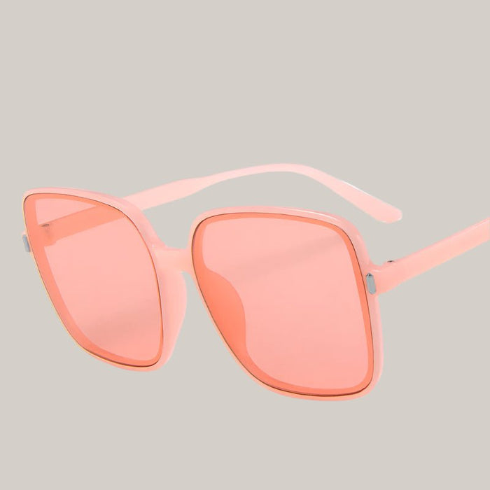 Oversized Square Sunglasses Jelly powder
