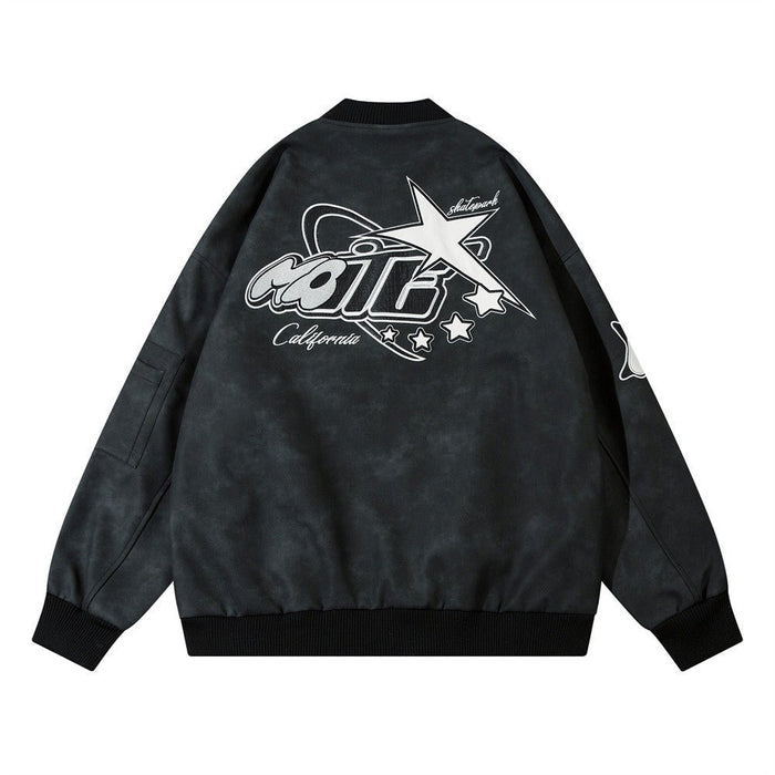 Men's Classic Biker Jacket Black