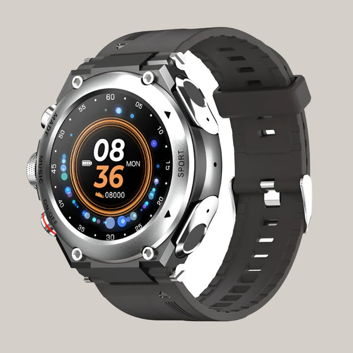 Bluetooth Call On Smart Watch Silver