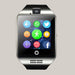 Smartwatch with Bluetooth Calling and Camera Control Silver Black