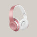 Foldable Bluetooth Gaming Headset Rose Gold
