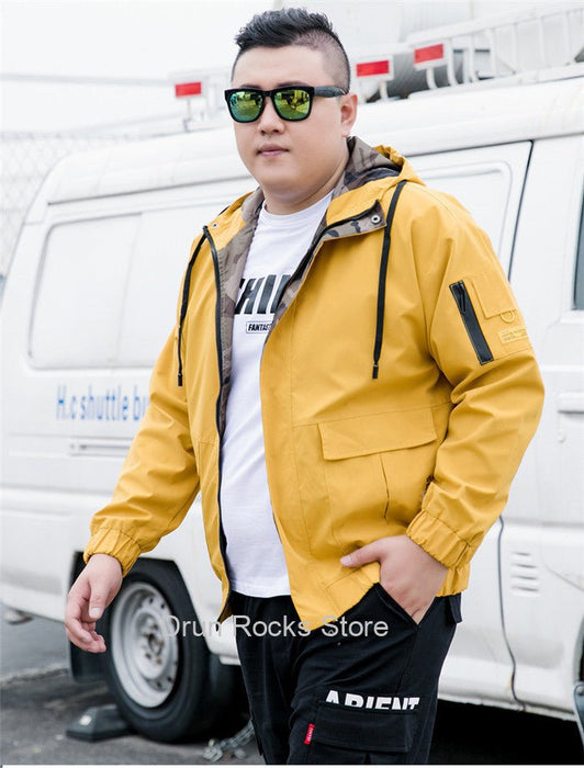Men's Fashion Bomber Parka Jacket