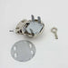 Box And Bag Hardware Lock Catch Accessories Silver 10PCS