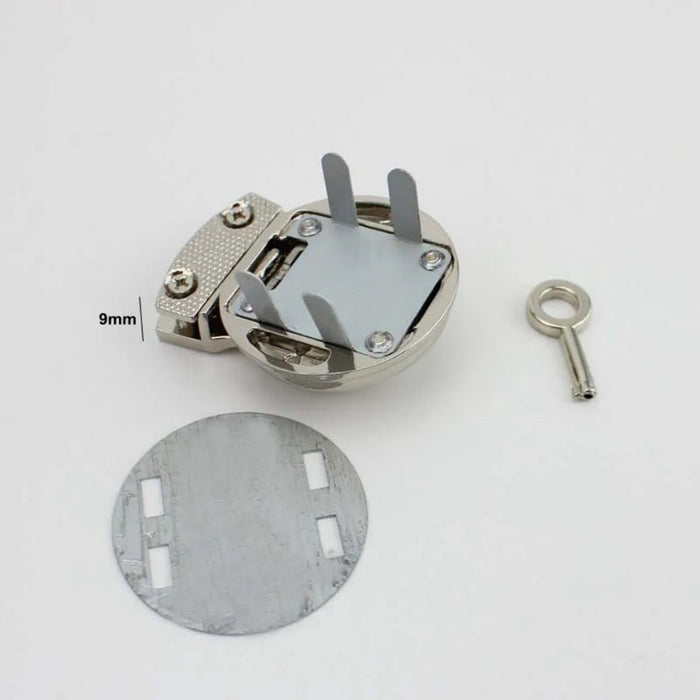 Box And Bag Hardware Lock Catch Accessories Silver 10PCS