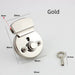 Box And Bag Hardware Lock Catch Accessories Gold 10PCS