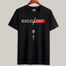 Breathable Men's T-Shirt for Comfort Wear Black