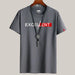 Breathable Men's T-Shirt for Comfort Wear Grey