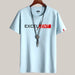 Breathable Men's T-Shirt for Comfort Wear Blue