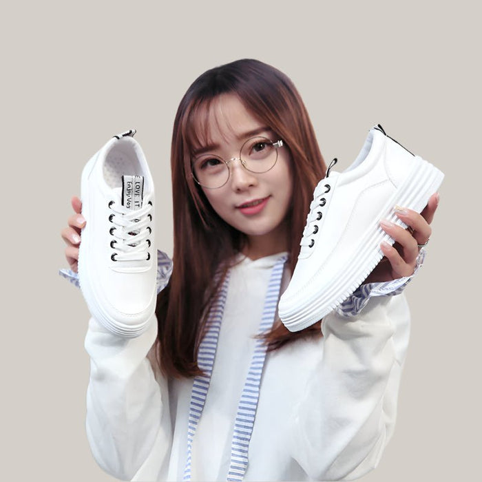 Breathable women Sneaker student casual canvas shoes