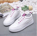 Breathable women Sneaker student casual canvas shoes Pink