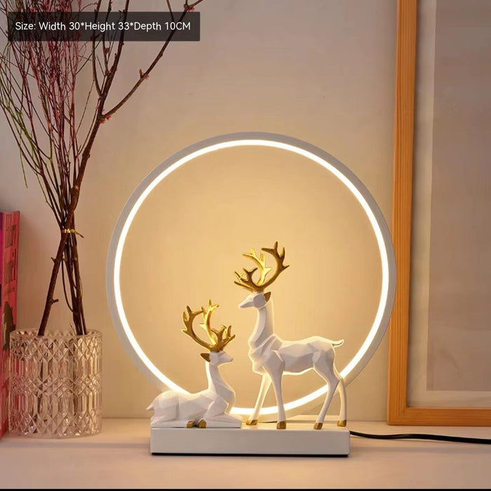 Decorative Wedding and Engagement Gift Lamp White