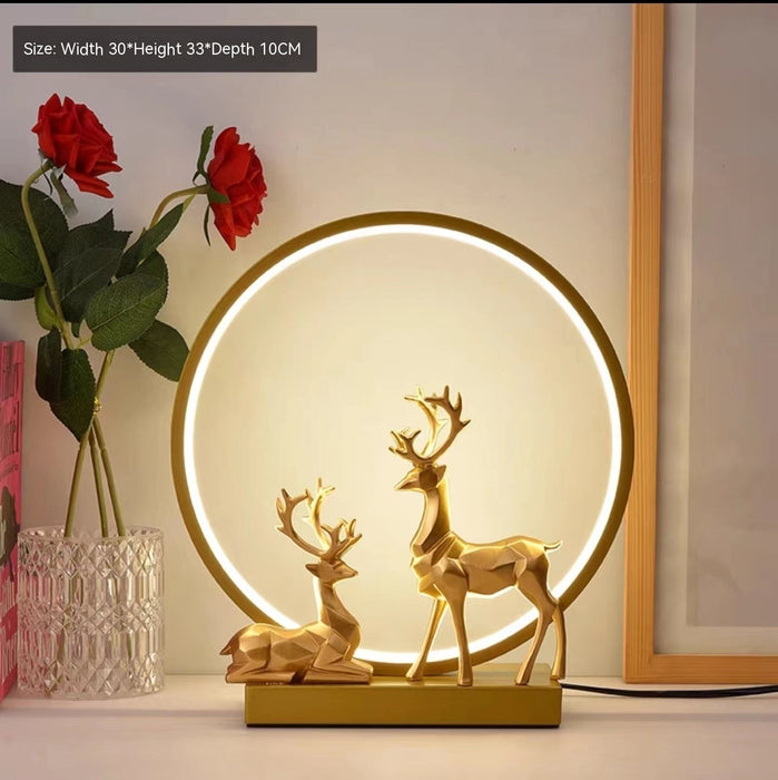 Decorative Wedding and Engagement Gift Lamp Noble Gold