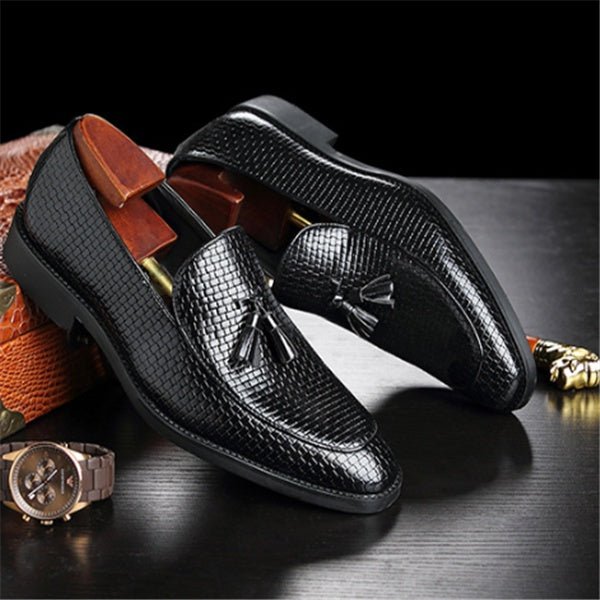 Britstar Square-Toe Loafers