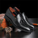 Britstar Square-Toe Loafers Black