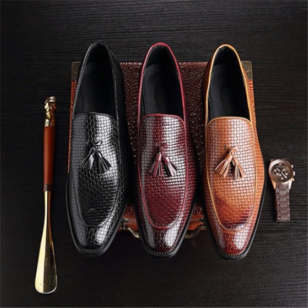 Britstar Square-Toe Loafers