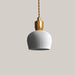 Retro Ceramic and Aluminum LED Chandelier, 4W C