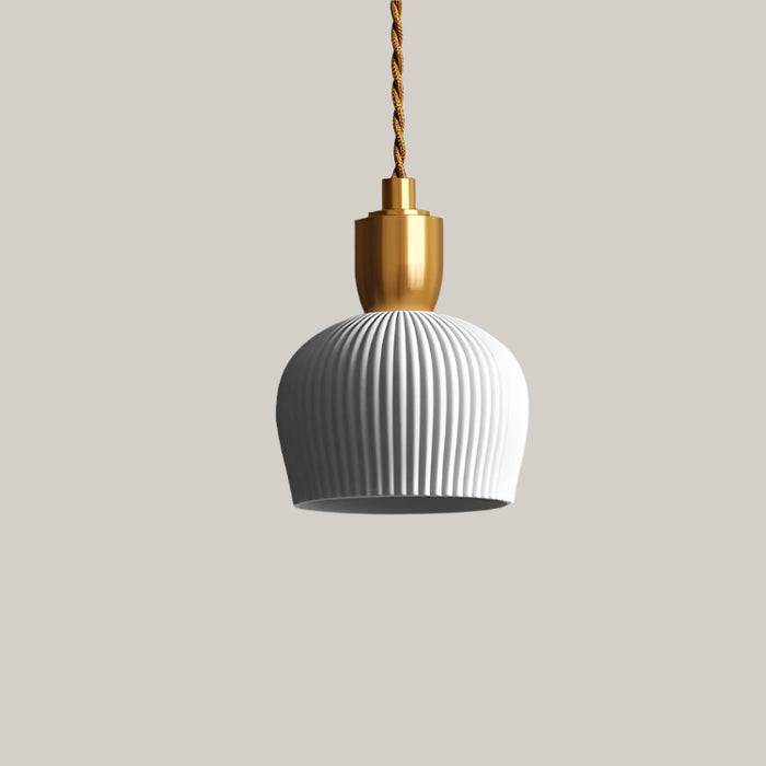 Retro Ceramic and Aluminum LED Chandelier, 4W C