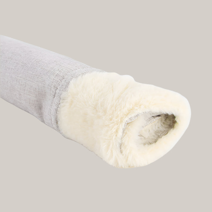 Removable Washable Pet Sleeping Bag Silver coat