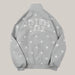 Autumn New Cardigans Star Hoodie Men Grey
