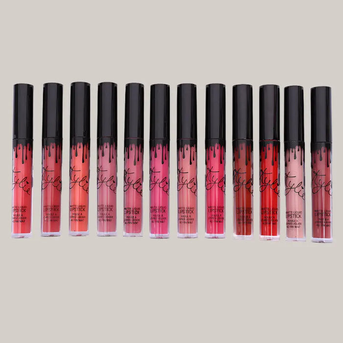 12-Piece Bow-Shaped Lip Gloss Set