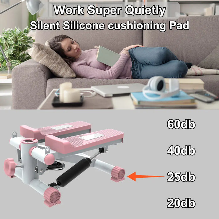 Compact Exercise Stepper – 2 Colors