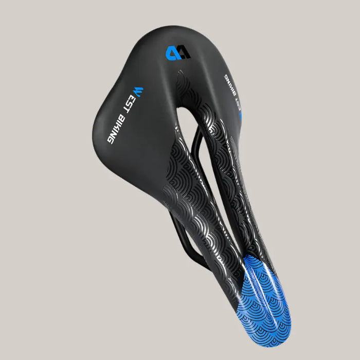 Hollow Bicycle Saddle – 7 Colors Black blue