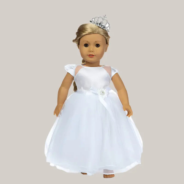 18-Inch Doll Clothing Set – 5 Styles Bridal wedding dress 18inches