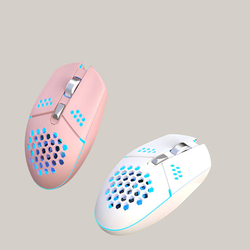 Six-Button Wired Gaming Mouse with Cooling Fan
