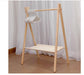 Dog and Cat Bed Wooden hangers without pearls M Medium