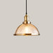 Retro Single-Head Glass Bar Lamp