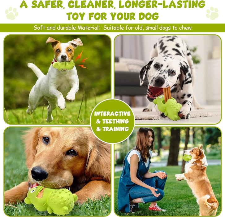 Natural Rubber Squeaky Dog Toys