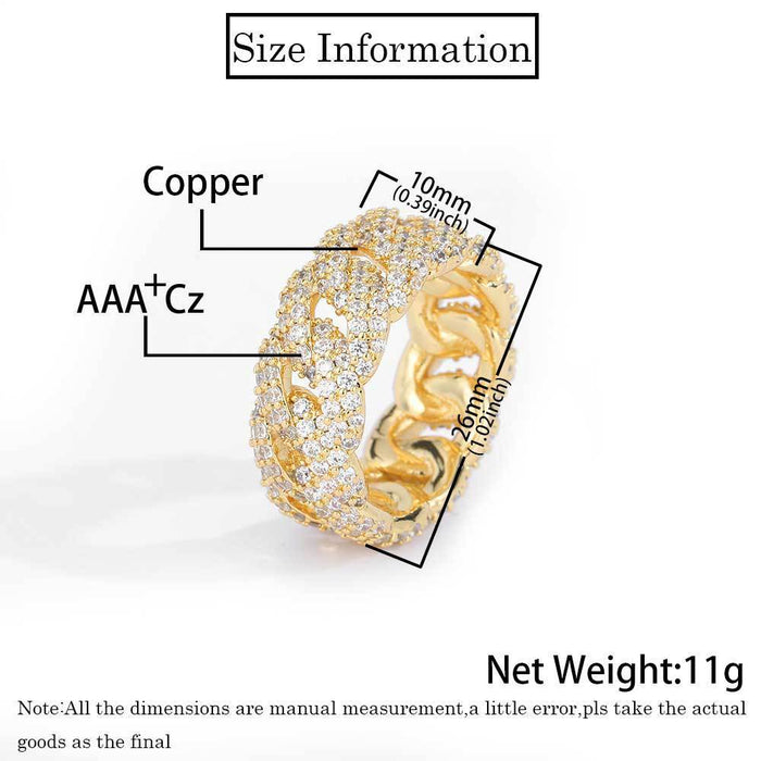 Hip Hop Ring Accessories for  Men