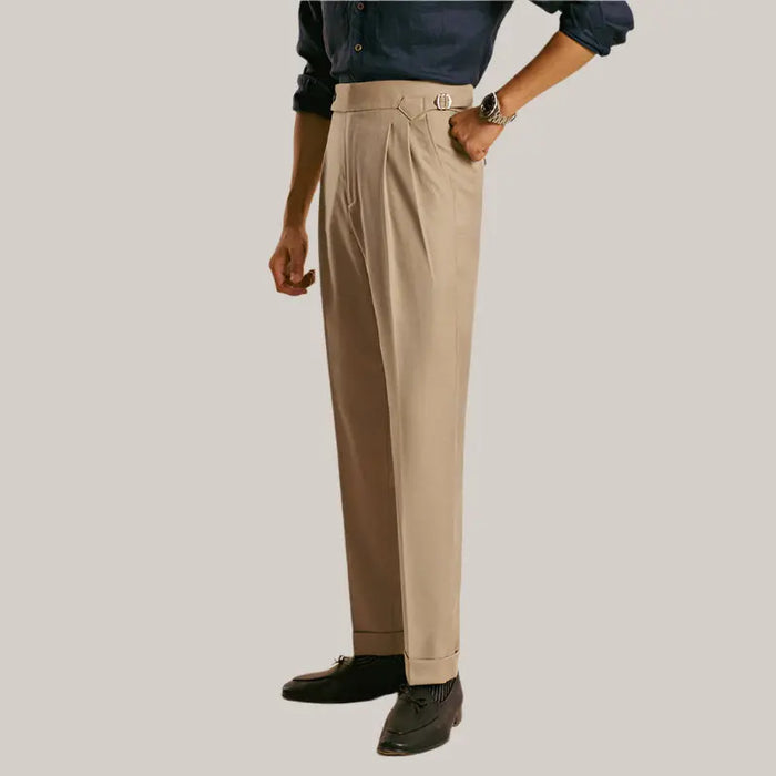 Dress Pants Paris Buckle Pendant Feeling For Men