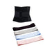 Waist Trainer and Exercise Band Set – 6 Options Black set