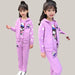 Girls' Clothes Young And Teen Girl's Polka Dotted Purple