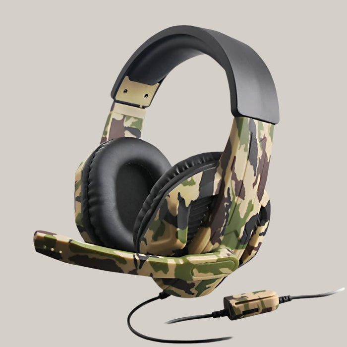 Camouflage Gaming Headset Camouflage