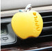 Car Perfume Six Color Vent Perfume Yellow