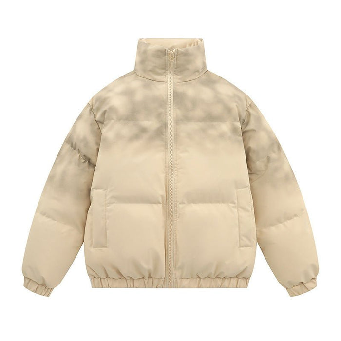 Men's Casual Gradient Coat 8597 Khaki
