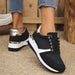 Women's Plus-Size Lace-Up Sneakers